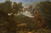Nicolas Poussin Landscape with Orion or Blind Orion Searching for the Rising Sun Sweden oil painting artist